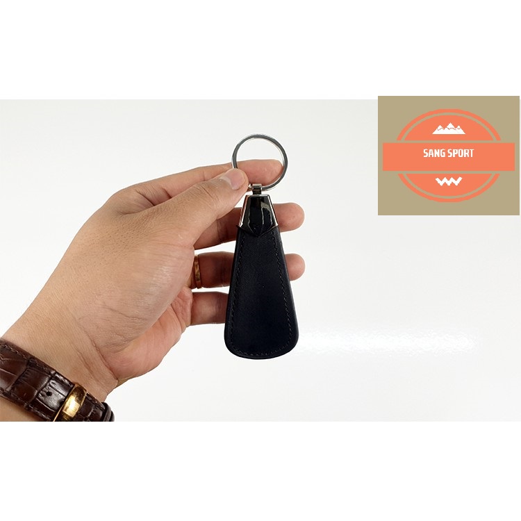 Đón gót giày thép bọc da cao cấp treo chìa khóa (DGG09)
