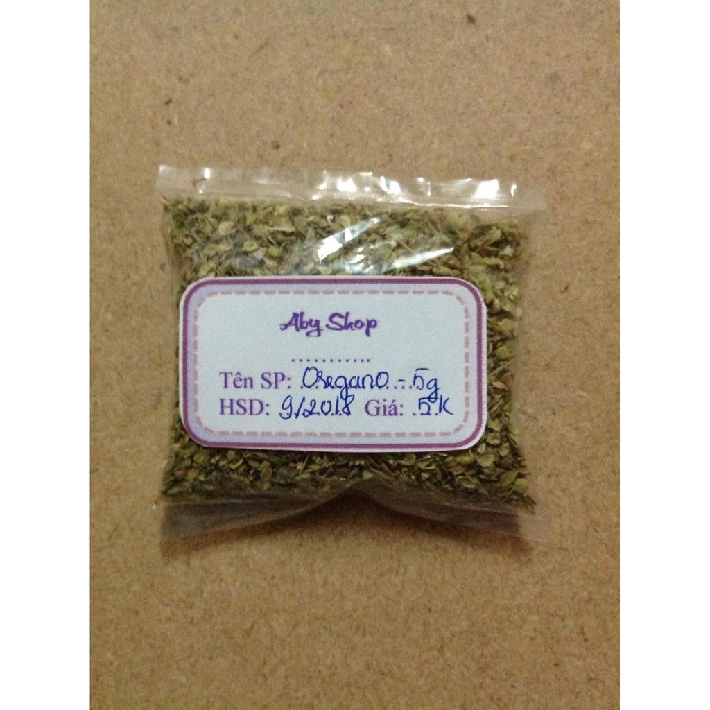 Lá thơm Oregano Lá kinh giới khô Oregano - gói 50g, nguyên liệu chế biến món ăn