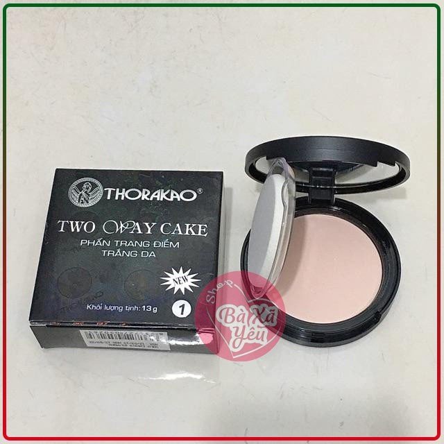 Phấn trang điểm trắng da Thorakao 13g Số 1