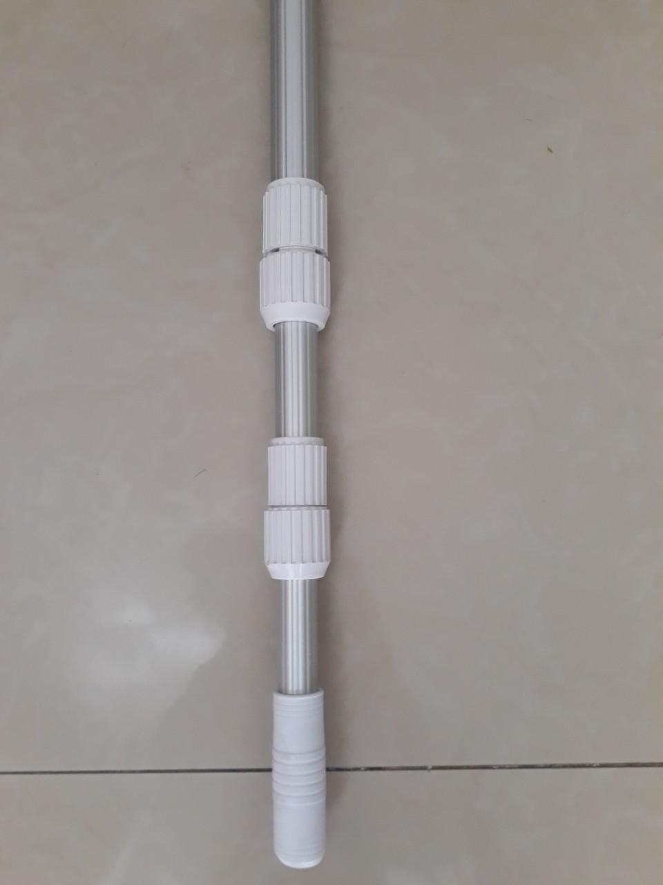 Sào nhôm bể bơi dài 6m có 3 khấc (3*200cm) SC 06 chuyên dùng gắn với các thiết bị vệ sinh hồ bơi - thiết bị vệ sinh hồ bơi