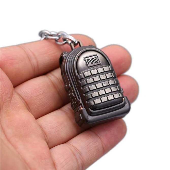 Móc khóa vật phẩm đồ chơi mô hình game Balo Cặp PUBG
