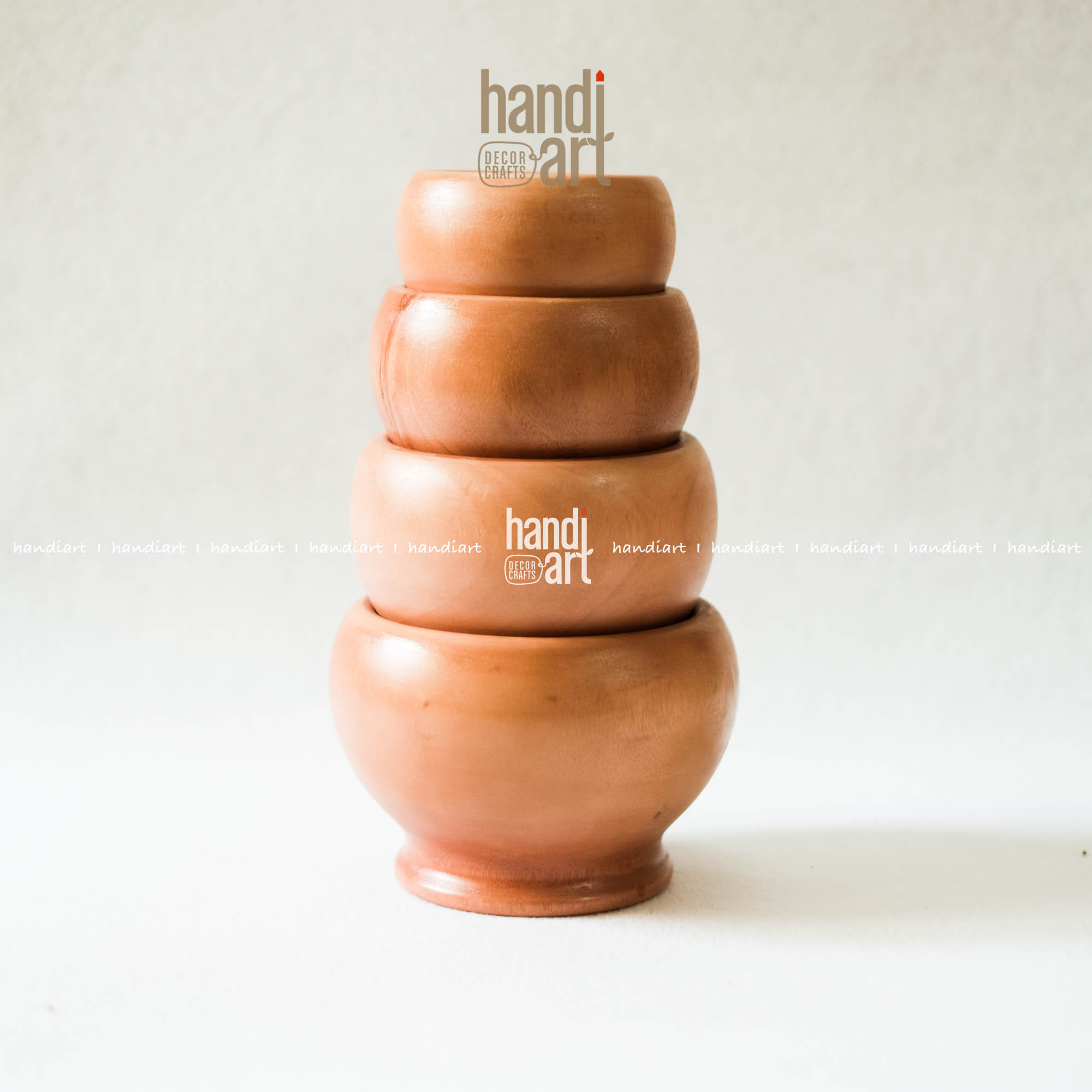 Cối Chày gỗ hình lu