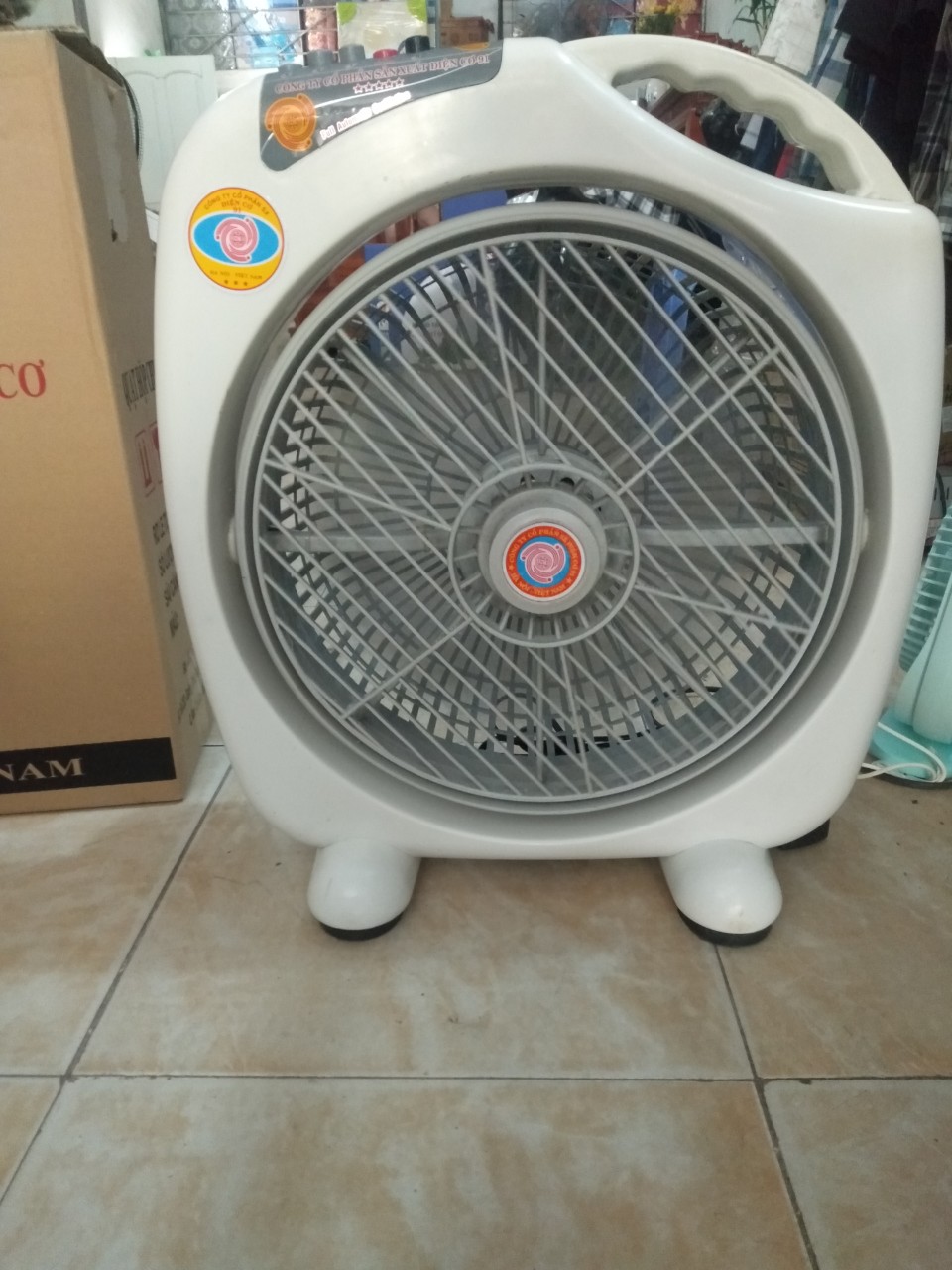 QUẠT HỘP ĐIỆN CƠ 91 400MM