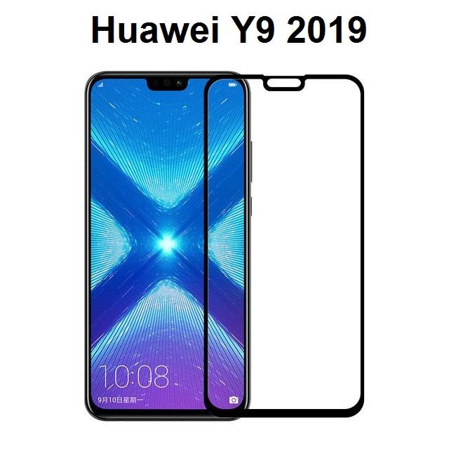 Kính cường lực Full màn 5D cho Huawei Y9 2019