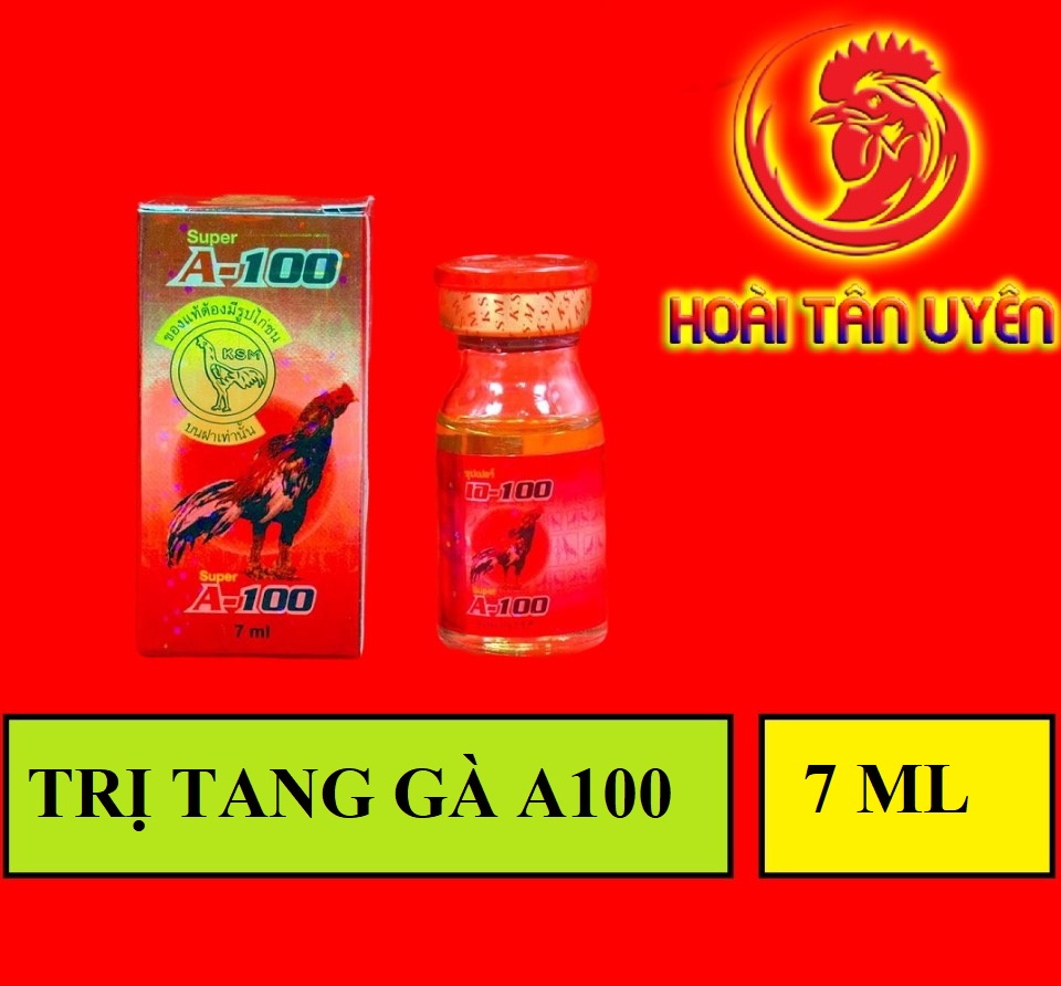 A100 tang, phù cho gà đá LỌ 7 CC