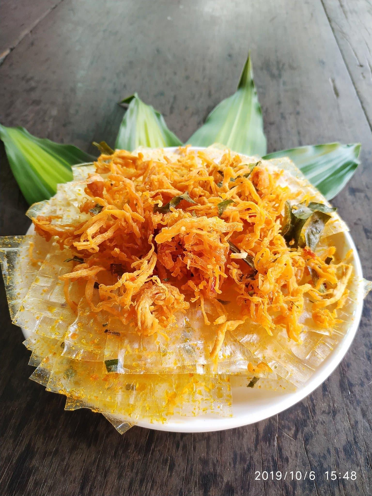 Bánh tráng trộn chà bông gà ( 1KG)
