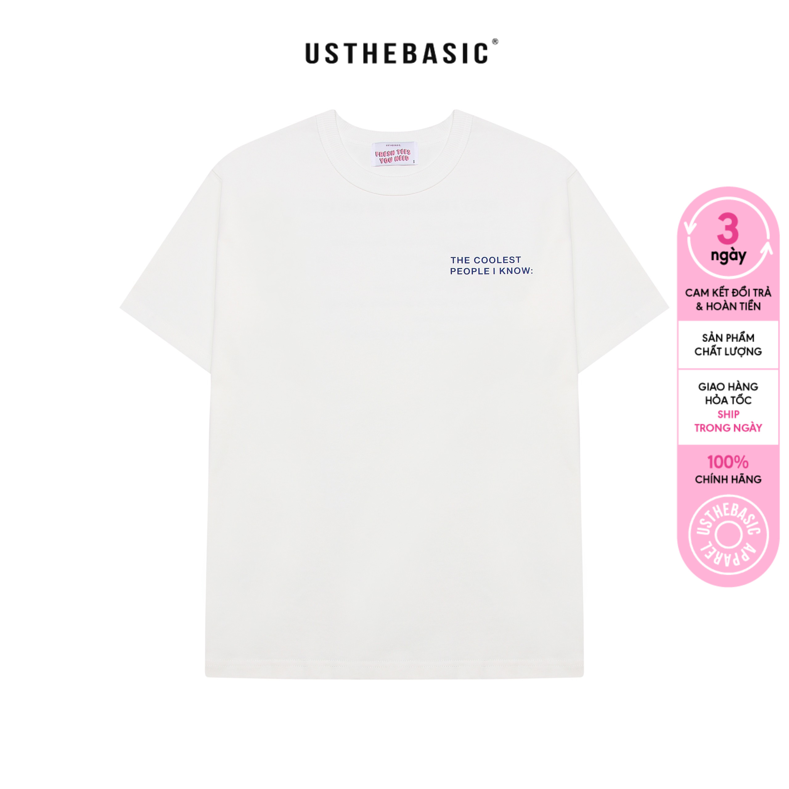 Usthebasic - Áo thun Unisex The Coolest People Tshirt