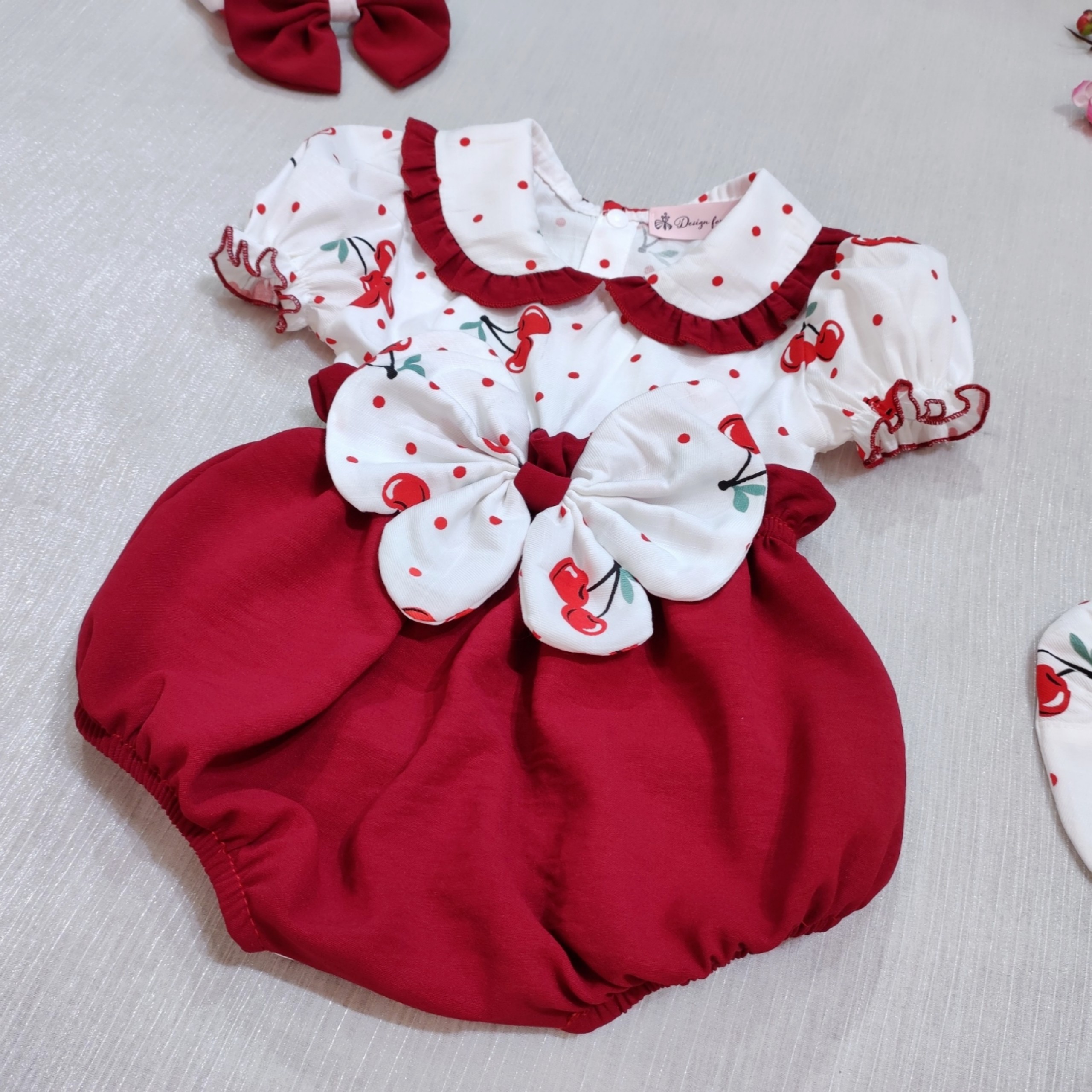 [ CÓ QUÀ TẶNG 💝] Body áo lền quần cho bé đầy tháng, thôi nôi