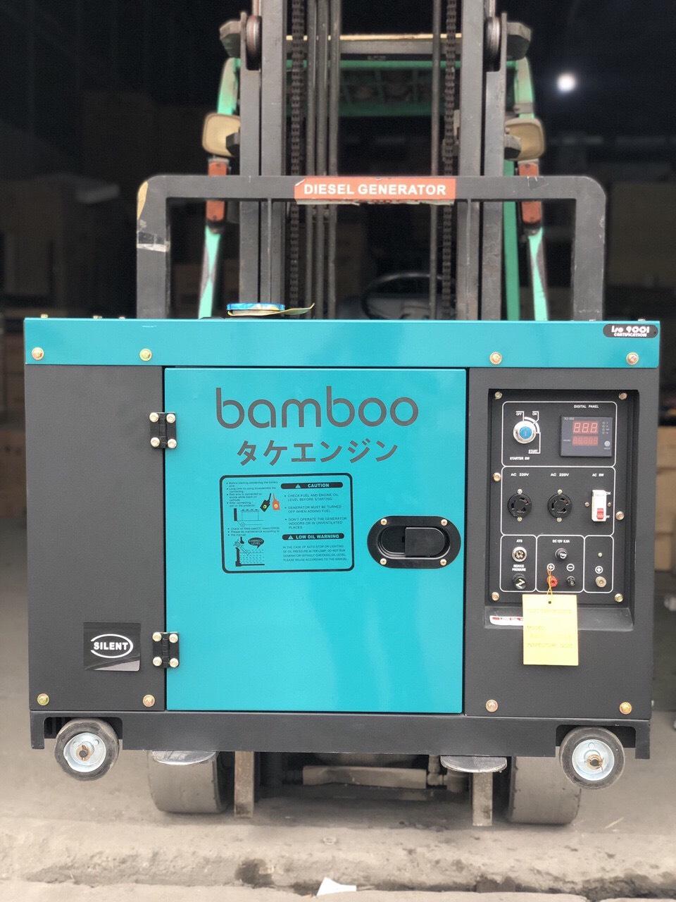 Máy Phát Điện Chạy Dầu 8kw Bamboo 9800ET