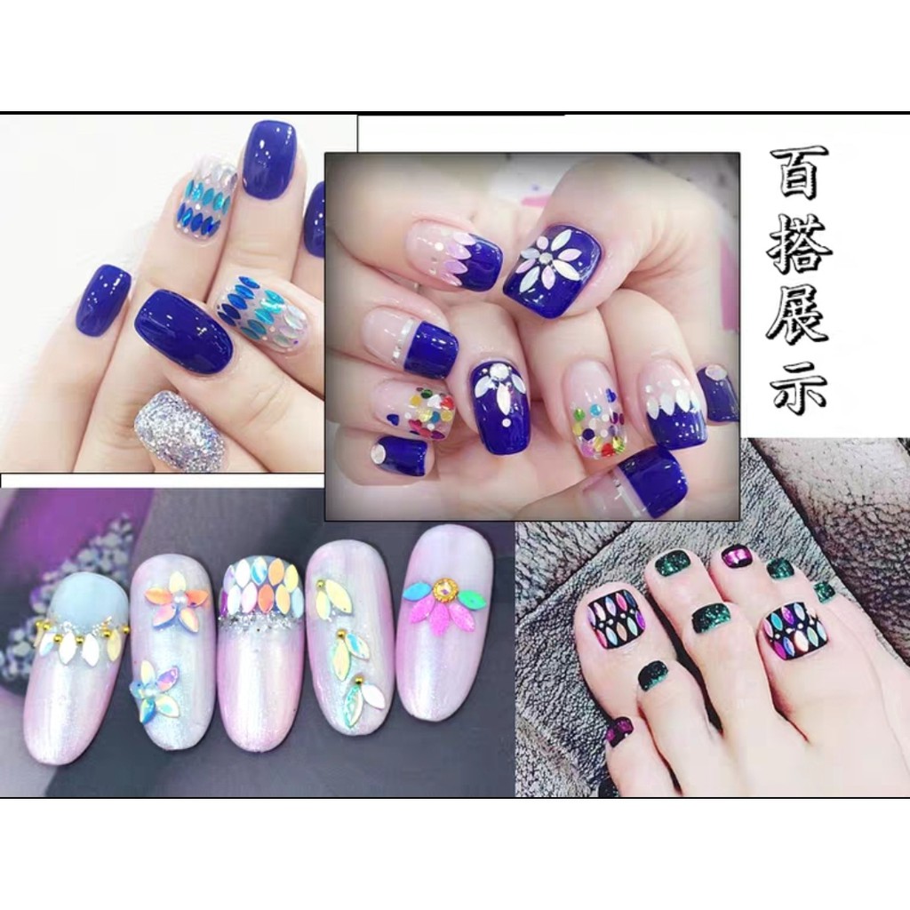 Set Phụ Kiện Trang Trí Hạt Gạo Nail - sinailmi