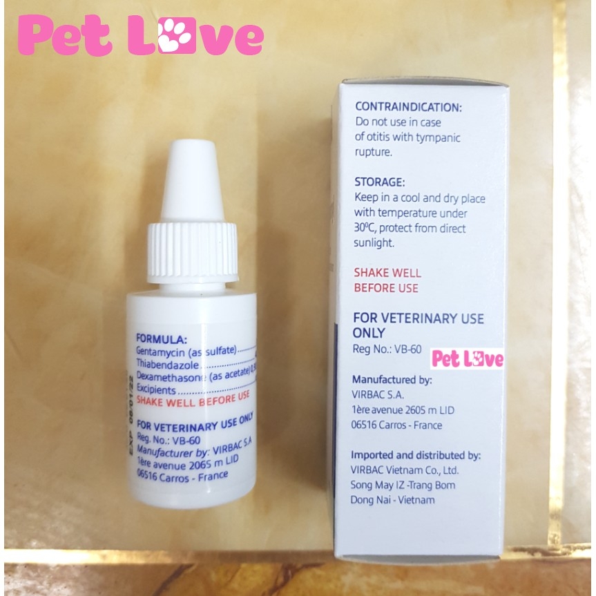 Dexoryl chống viêm tai chó mèo