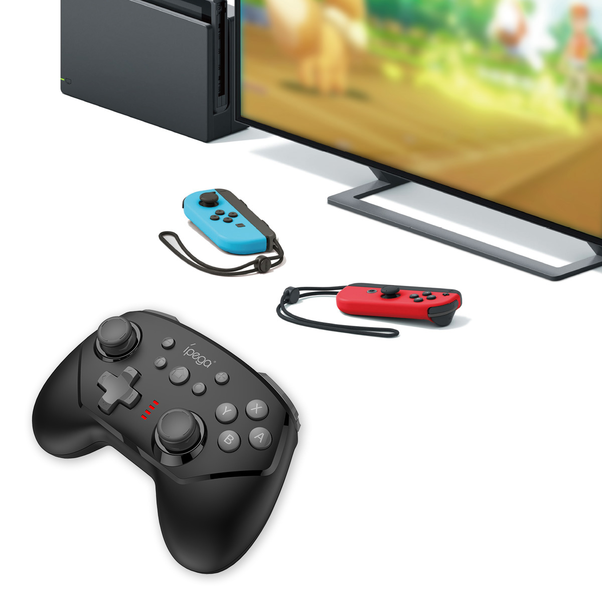 Tay cầm game cho NSwitch Ipega PG-9162Y Wireless Controller for N-Switch