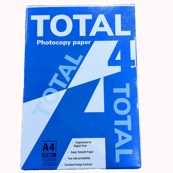 Giấy A4 TOTAL định lượng 60gsm