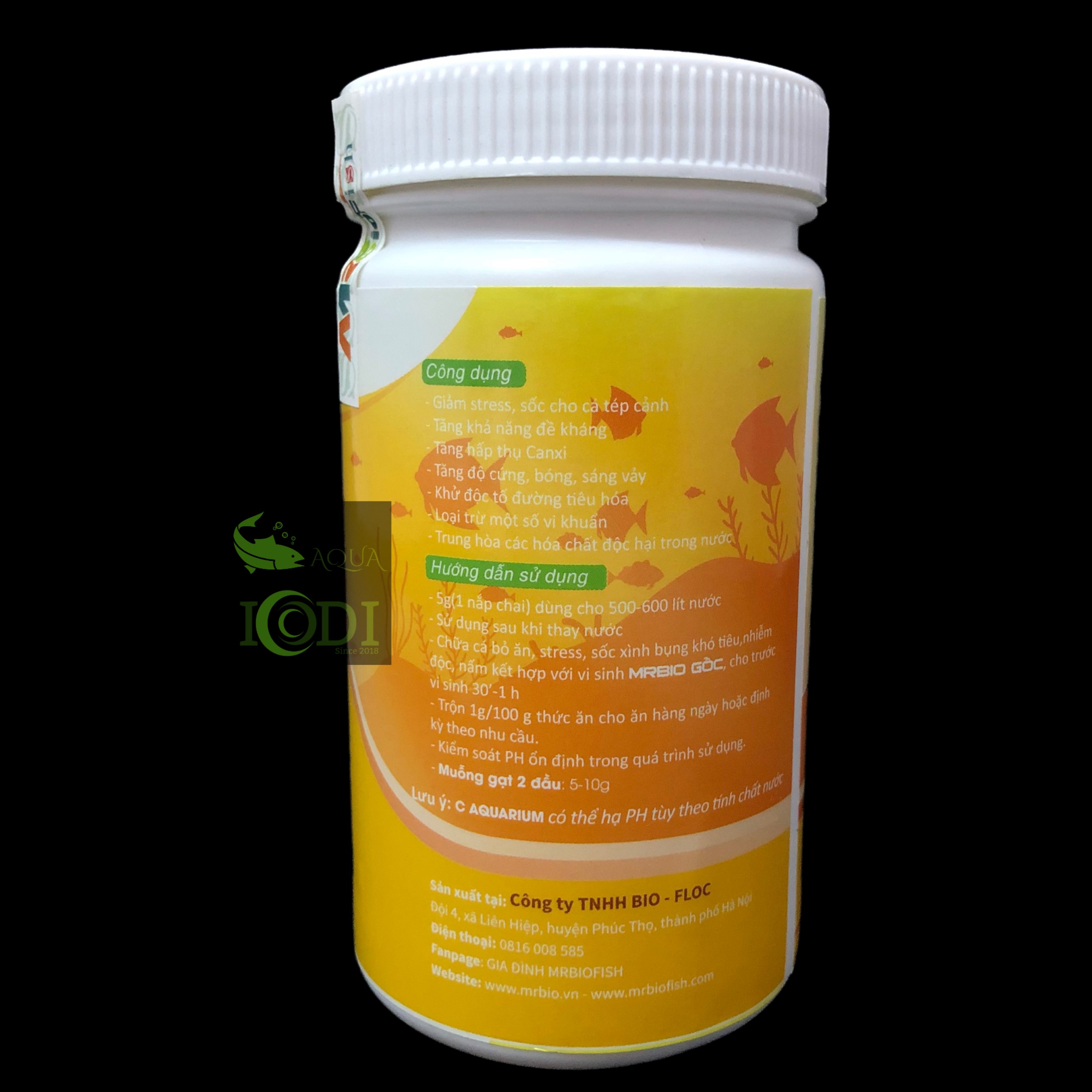 Bột Vitamin C Mr Bio -FISH C Aquarium (120g) cho cá cảnh - Hàng Công Ty