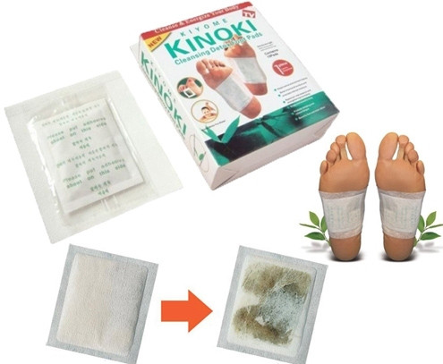 Hộp 10 Miếng Dán Giải Độc Chân Kinoki LM0032