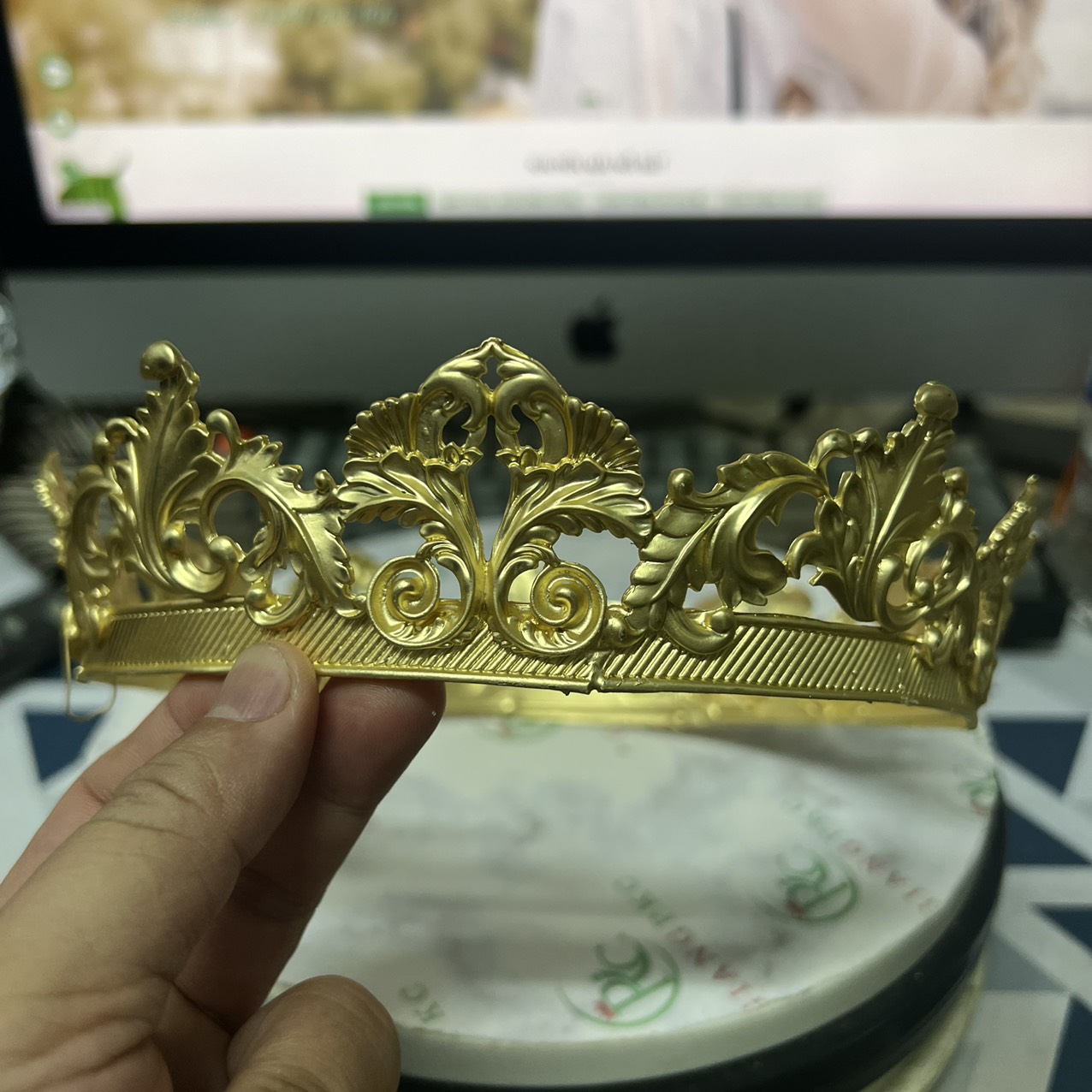 Vương miện Nam vương kiểu dáng trung cổ 2022 Giangpkc