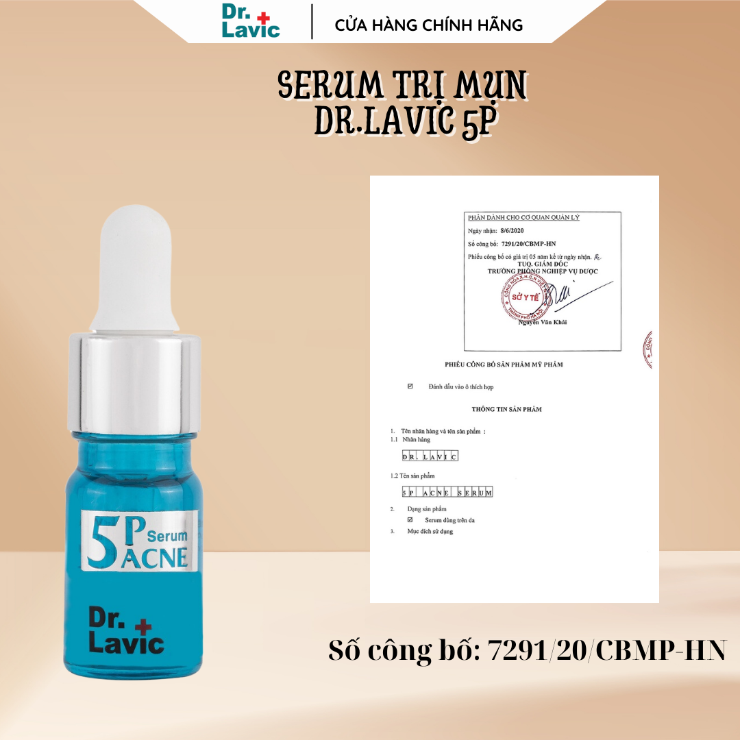 Serum Trị Mụn 5P Dr.Lavic - Dr.Lavic 5P Ance Serum