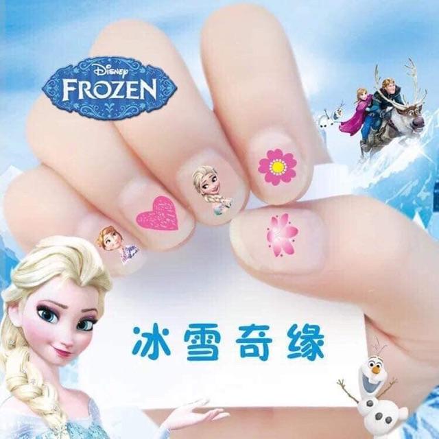 Combo 5 Vỉ Sticker dán móng tay cho bé