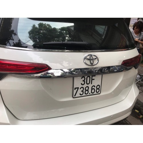 Ốp tay cốp mạ crom xe Toyota Fortuner form 2017 đến 2020