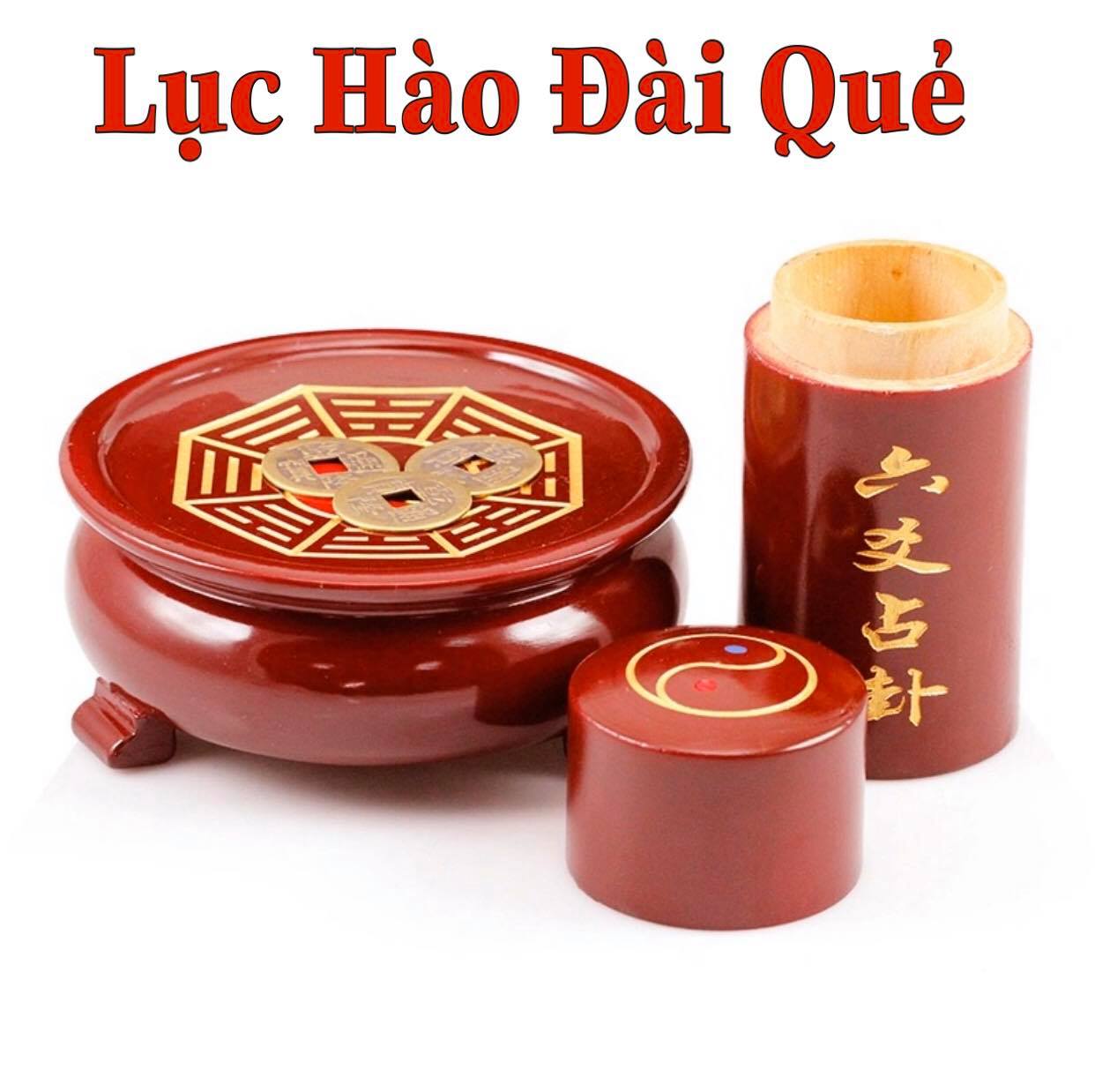 Đài Lục Hào gieo quẻ âm dương cỡ đại 11cm