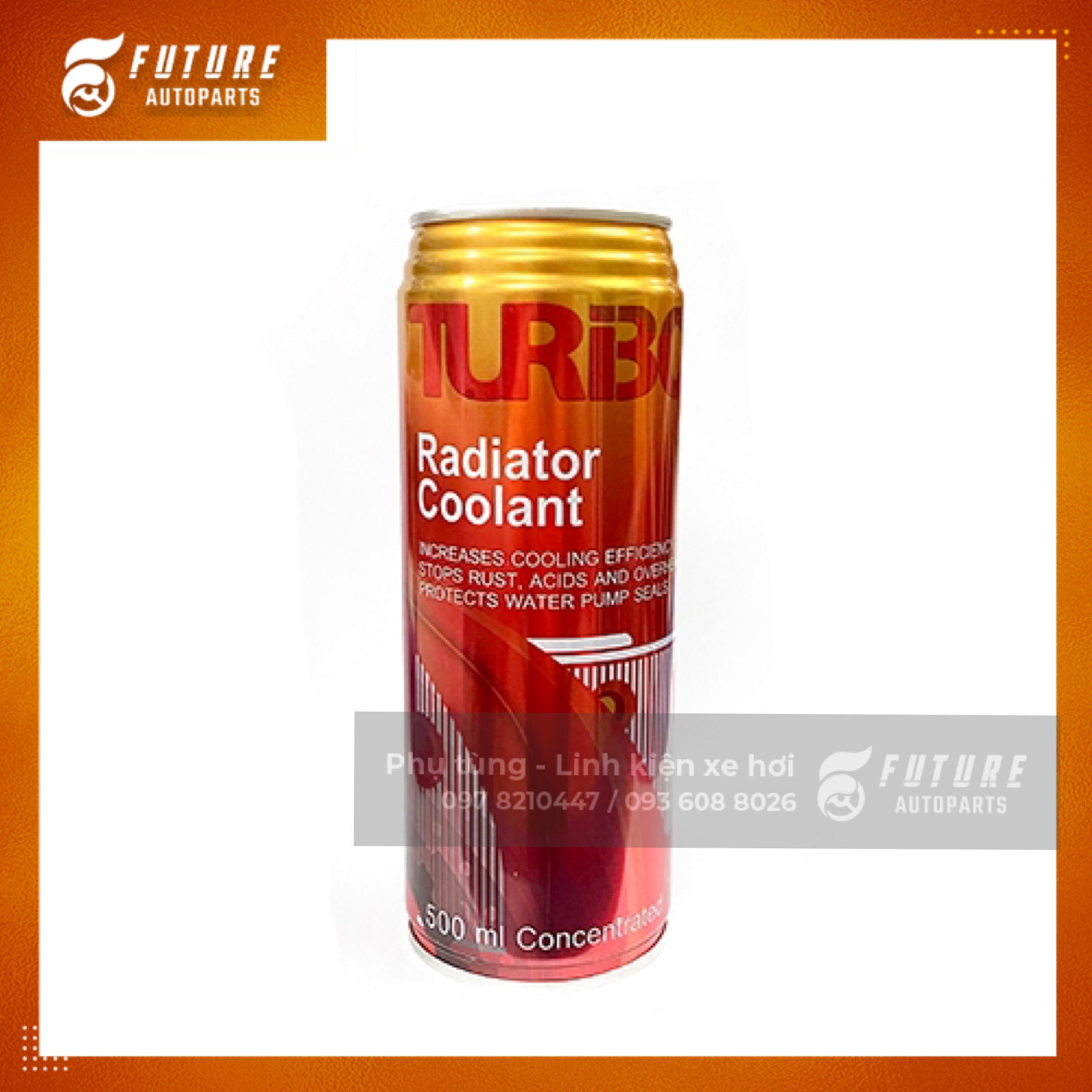Nước mát ô tô, nước làm mát động cơ (đỏ) 500ml
