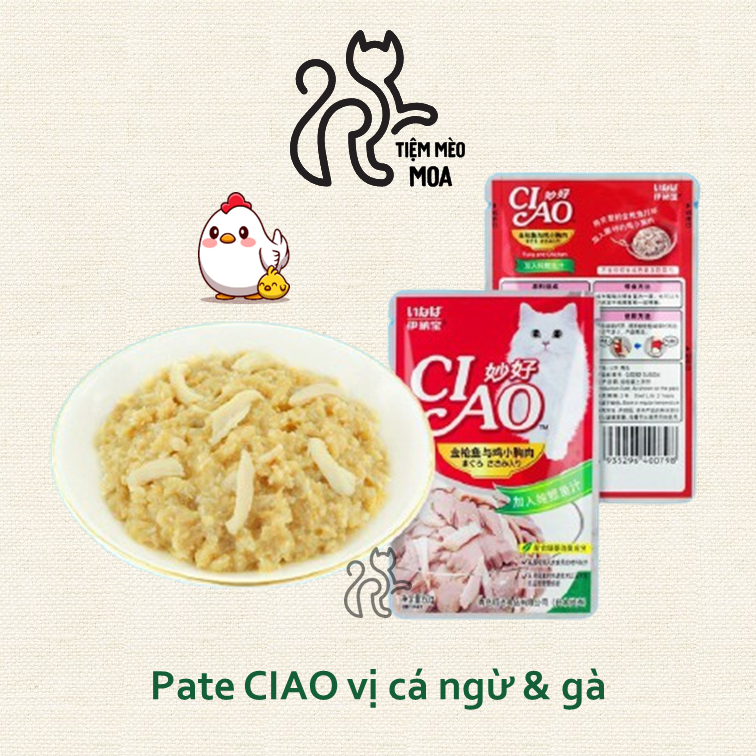 Pate Ciao-pate for cats 60gram-cat shop Moa
