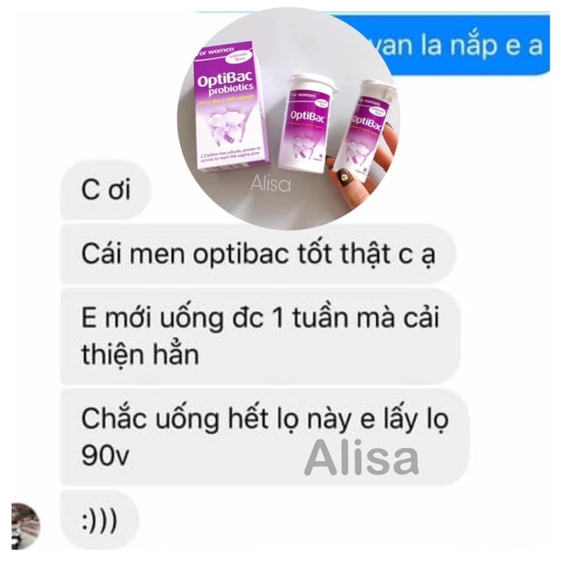 Viên Optibac của ANH - ALISA
