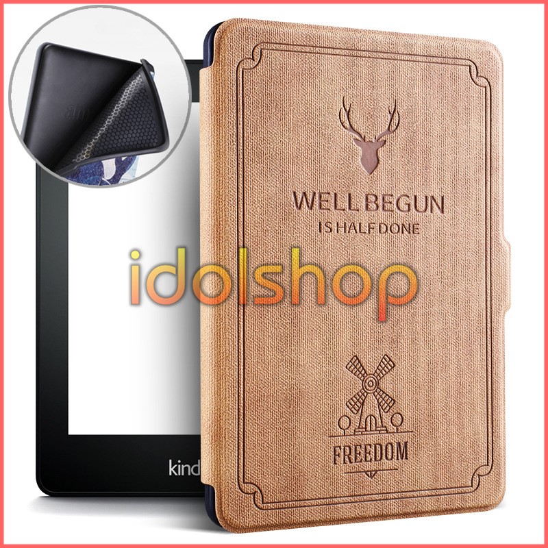 Bao da Kindle Paperwhite 4 họa tiết Hươu