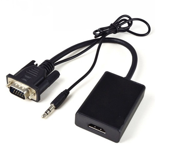 Vga to HDMI Conversion Cable with Audio