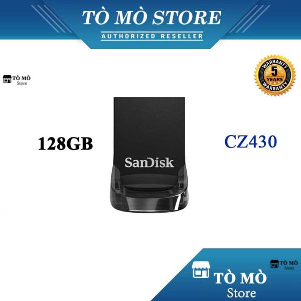 Bảng giá USB 3.1 SanDisk Ultra Fit CZ430 128GB 130MB/s - Bảo hành 5 năm Phong Vũ