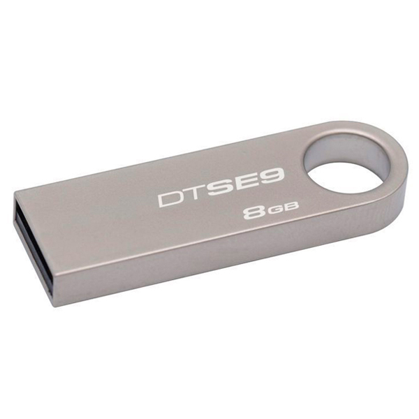USB 2.0 kingston data traveler se9 8gb - dung lượng thực