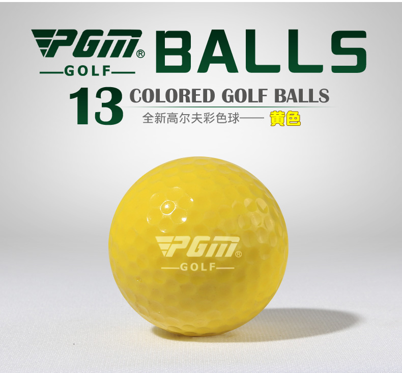 Bóng Golf Nhiều Màu - PGM Golf Ball - Q014 (SET 10 QUẢ)