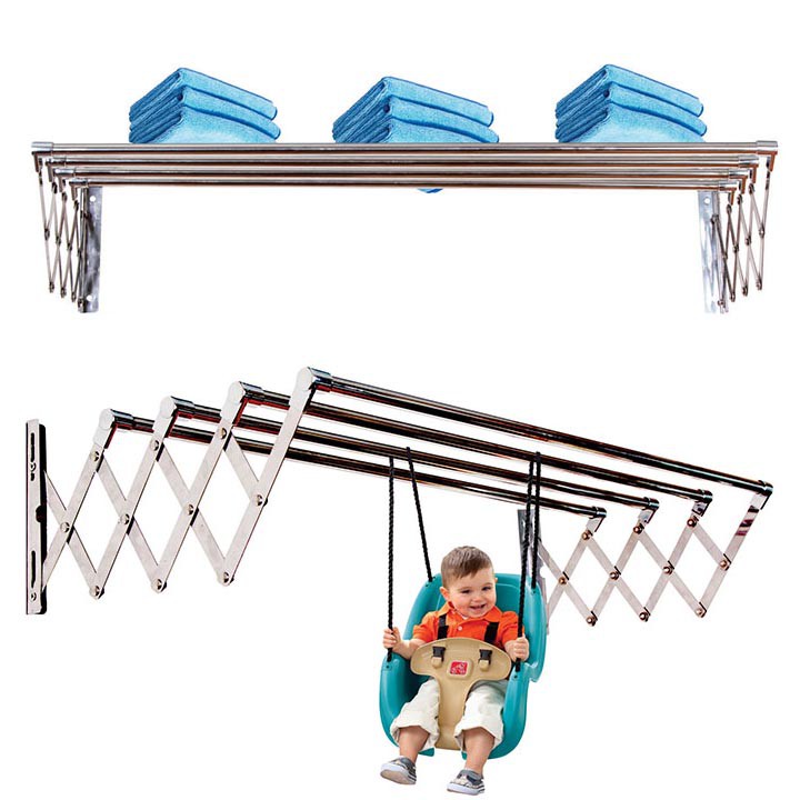 Giàn phơi đồ inox co giãn thông minh Prota