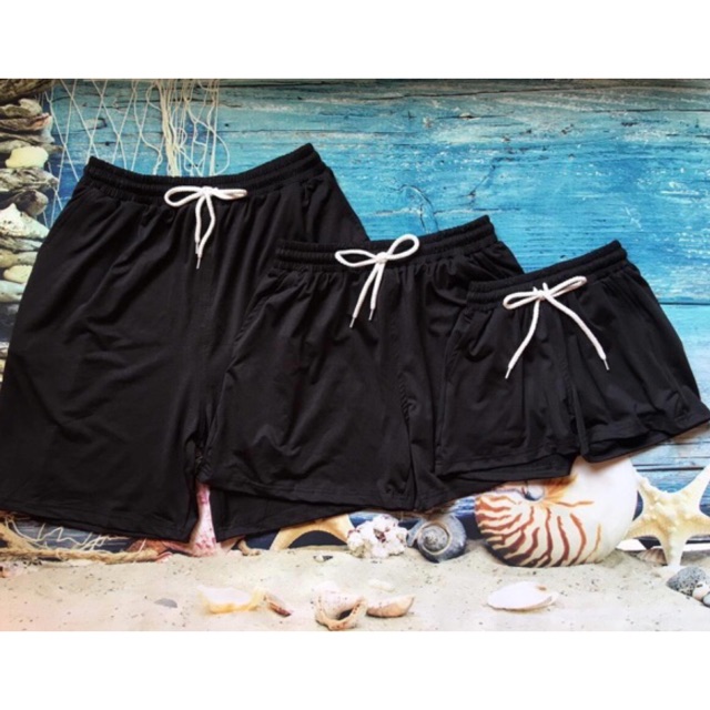 Quần Short Gia Đình Chất Da Cá đủ size 6-95kg