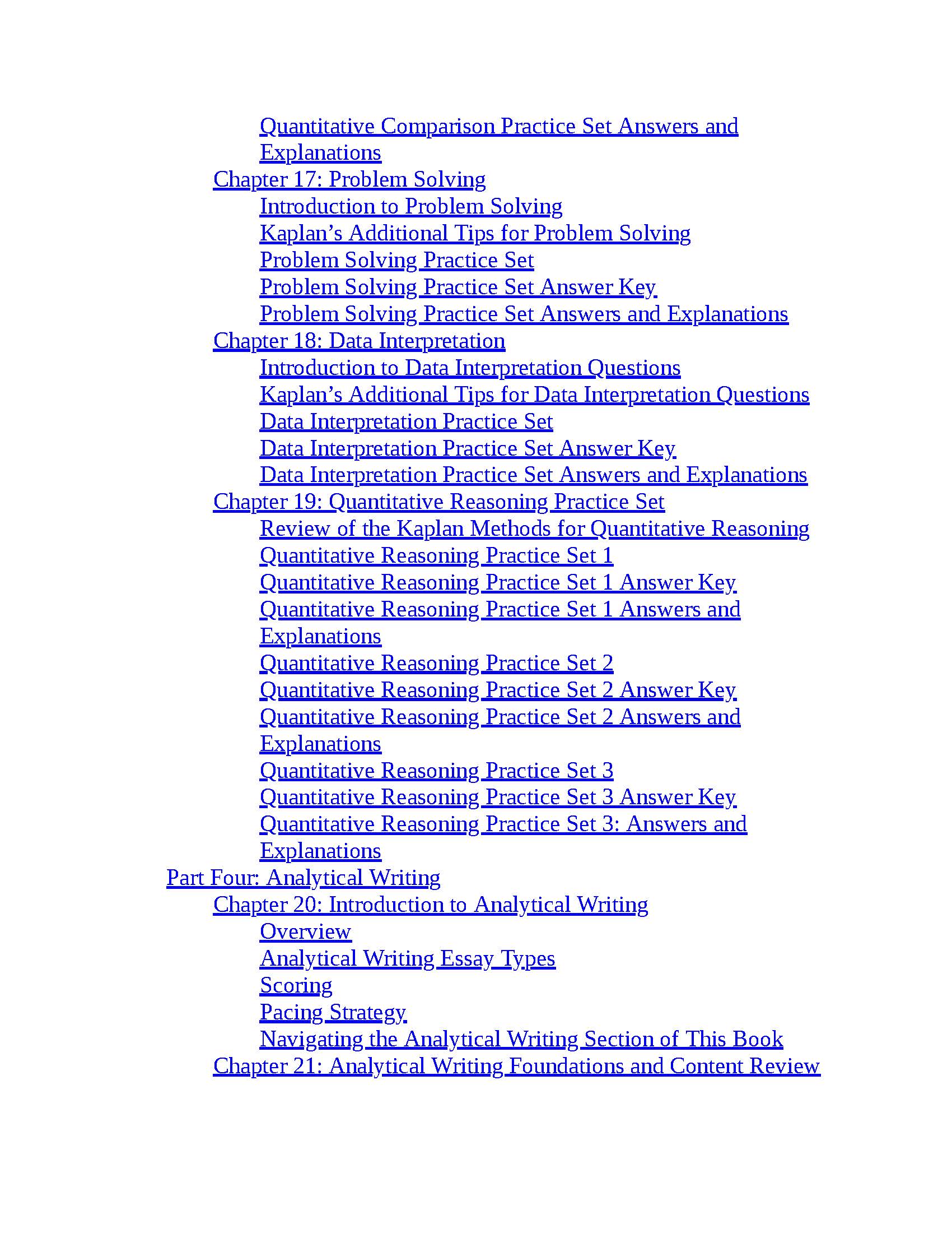 GRE Prep 2021