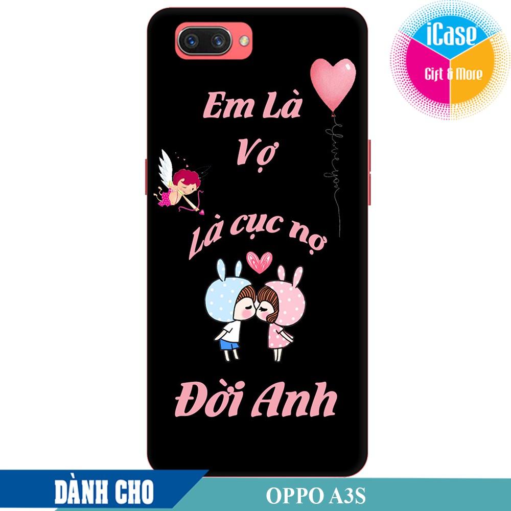 Case for Oppo A3S Anh Là Chồng Là Cầu Vồng Đời Em