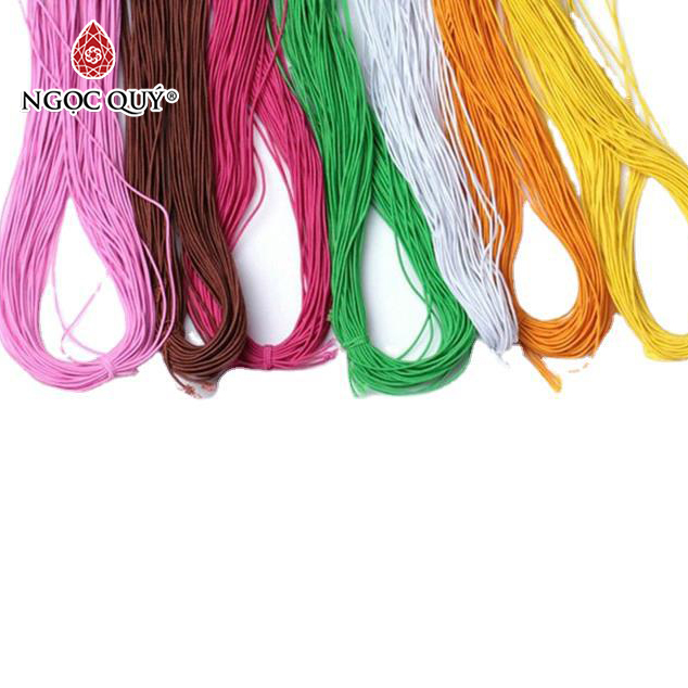 Bó dây thun co giản 0.8mm - Ngọc Quý Gemstones