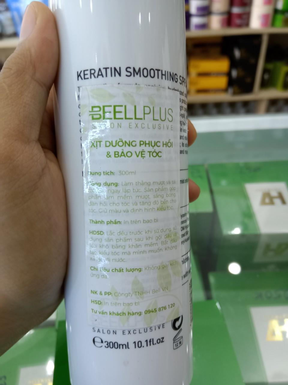 Xịt Dưỡng Phục Hồi Bảo Vệ Tóc 300ml của Beell