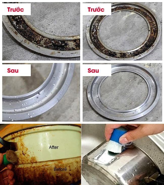 Combo 2 Dụng Cụ Chùi Rửa Xoong Nồi Siêu Sạch