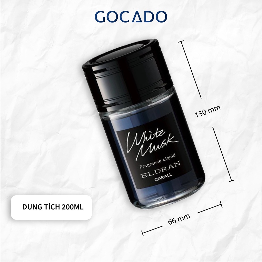 Nước Hoa Ô Tô Cao Cấp GOCADO - ELDURAN RISER WHITE MUSK