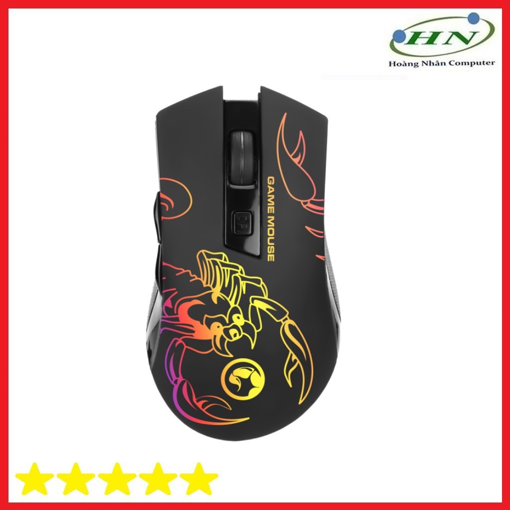 Mouse Marvo M 209 đen Led