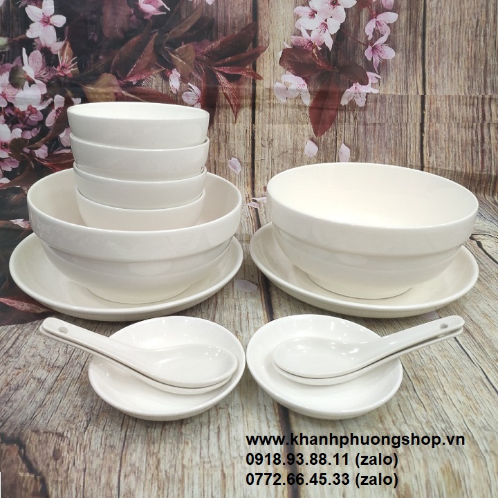[HCM]chén sứ tô sứ dĩa sứ - chén sứ tô sứ dĩa sứ