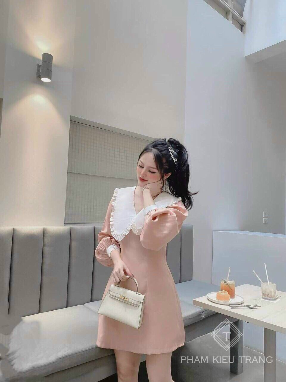 ĐẦM SUÔNG TAY DÀI TIỂU THƯ