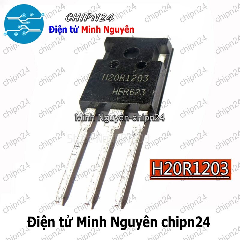 [1 con] (KT2) IGBT H20R1203 TO-247 20A 1200V (Sò Bếp Từ) (20R1203) - HH003849