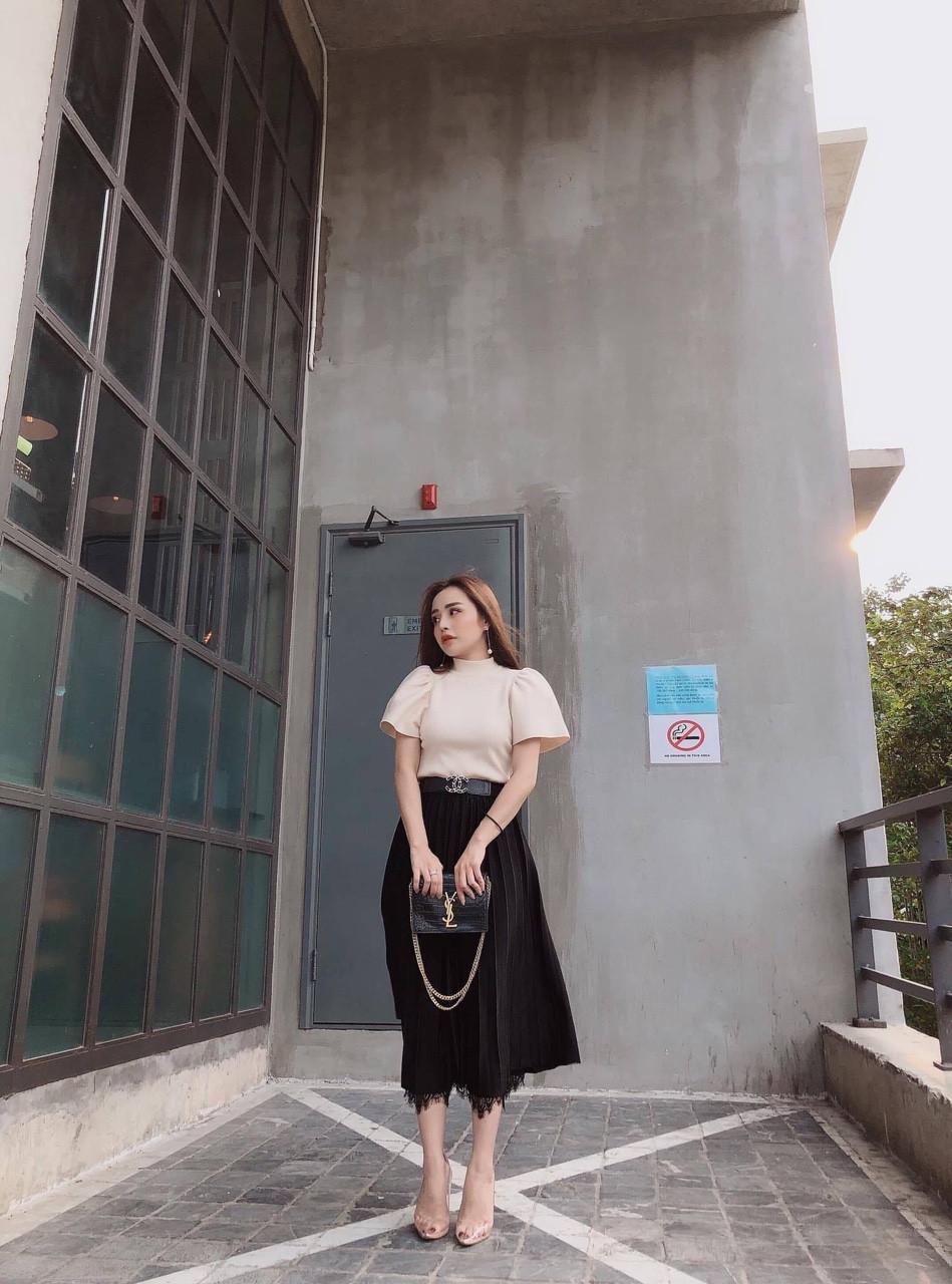 Áo thun gân cổ cao tay cánh dơi siêu hot MC