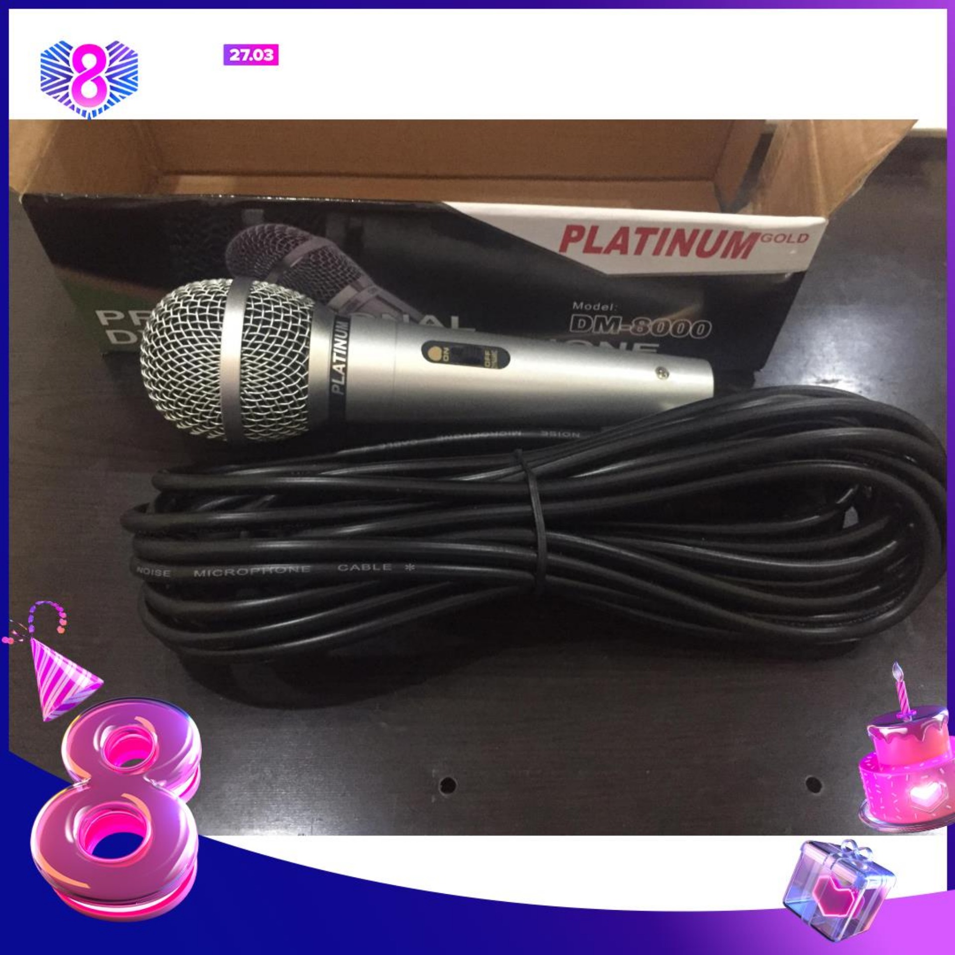 Micro dây karaoke hay platinum 8000