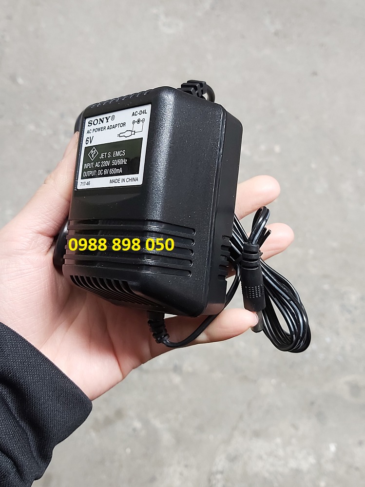 adaptor DC 6V đài radio
