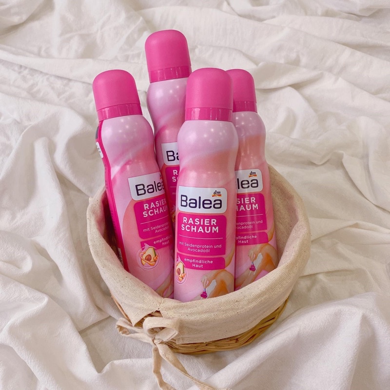 [GIẢM 5% ĐƠN 129K]Bọt Tẩy Lông Balea Avocado Dạng Xịt 150ml Đức