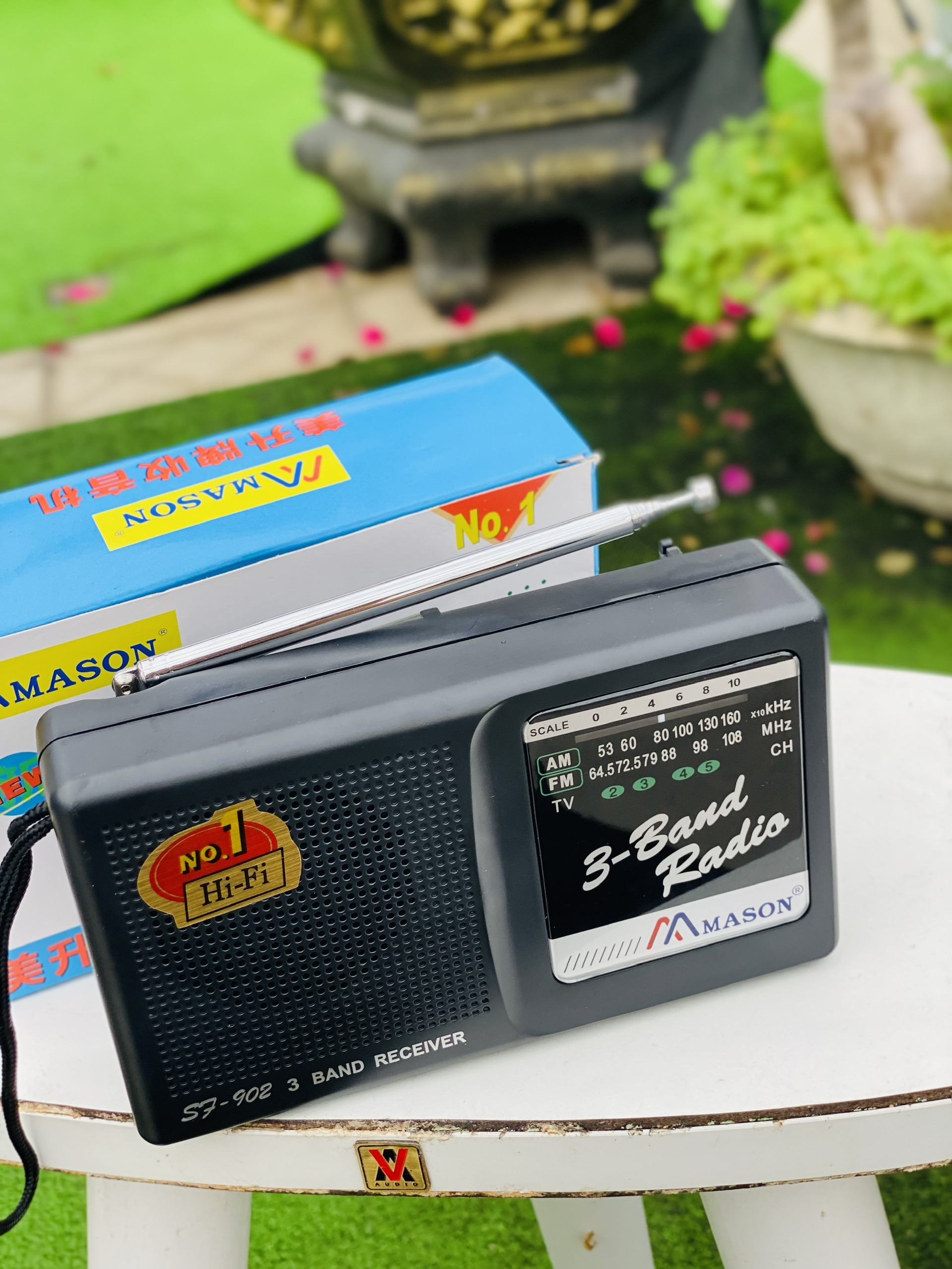 Đài FM radio SW-902 nghe nhạc làm quà tặng ông bà cha me