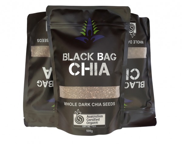 [HÀNG CHUẨN] HẠT CHIA ĐEN NHẬP KHẨU ÚC GÓI 500GRAM